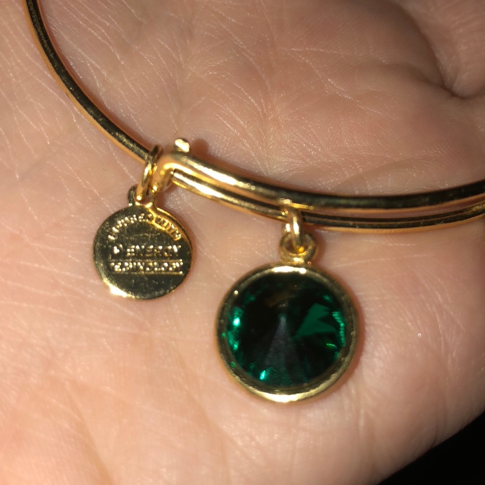 May emerald birthstone Alex and Ani